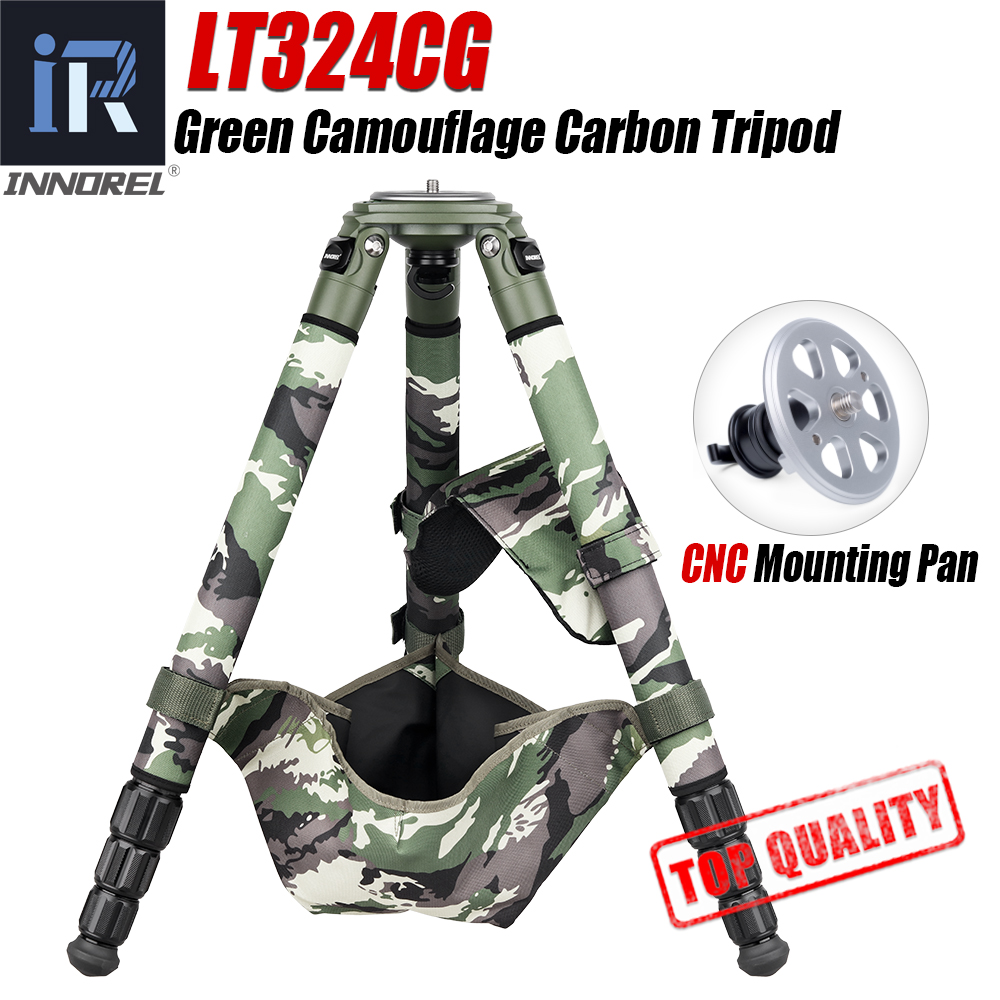 Photography Zone System - INNOREL LT324CG Camouflage คาร์บอนไฟเบอร์ขาตั้งกล้อง Professional ดูนก