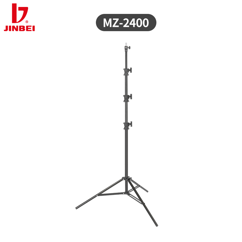 Photography Lighting - ขาตั้งไฟถ่ายภาพอลูมิเนียมแบบมีเบาะลม JINBEI MZ-2400FP ขาตั้งกล้องระดับมืออาชีพสำหรับสตูดิโอ