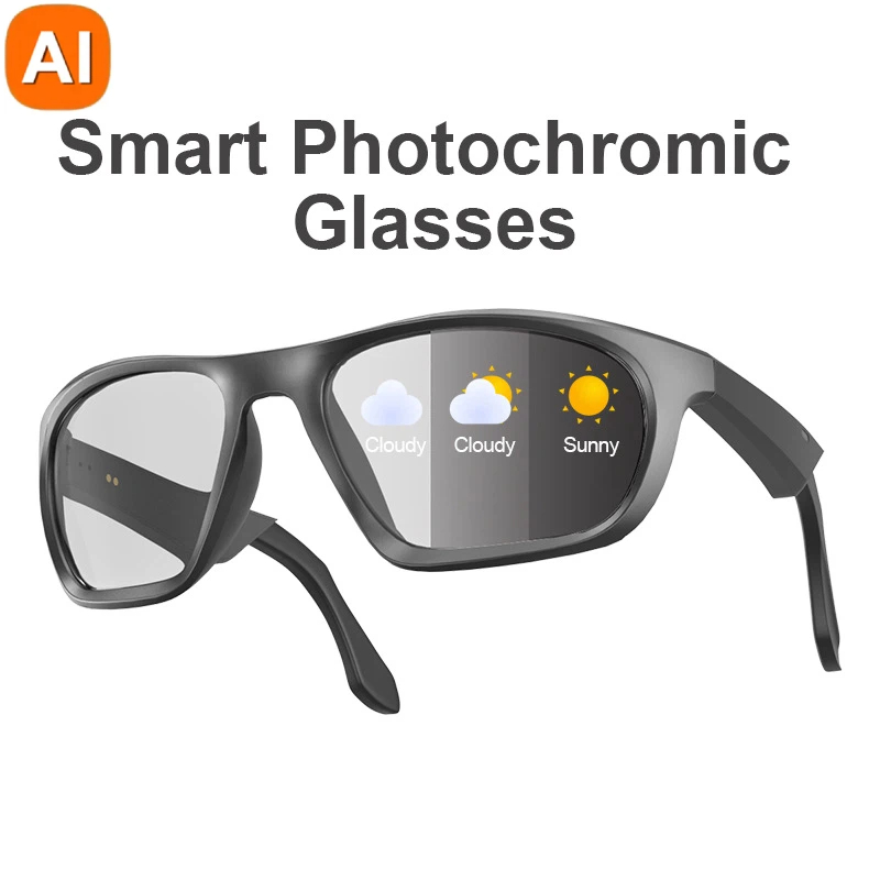 Photography News - แว่นตาอัจฉริยะ 4KHD AI กล้อง 800MP เปลี่ยนสีได้