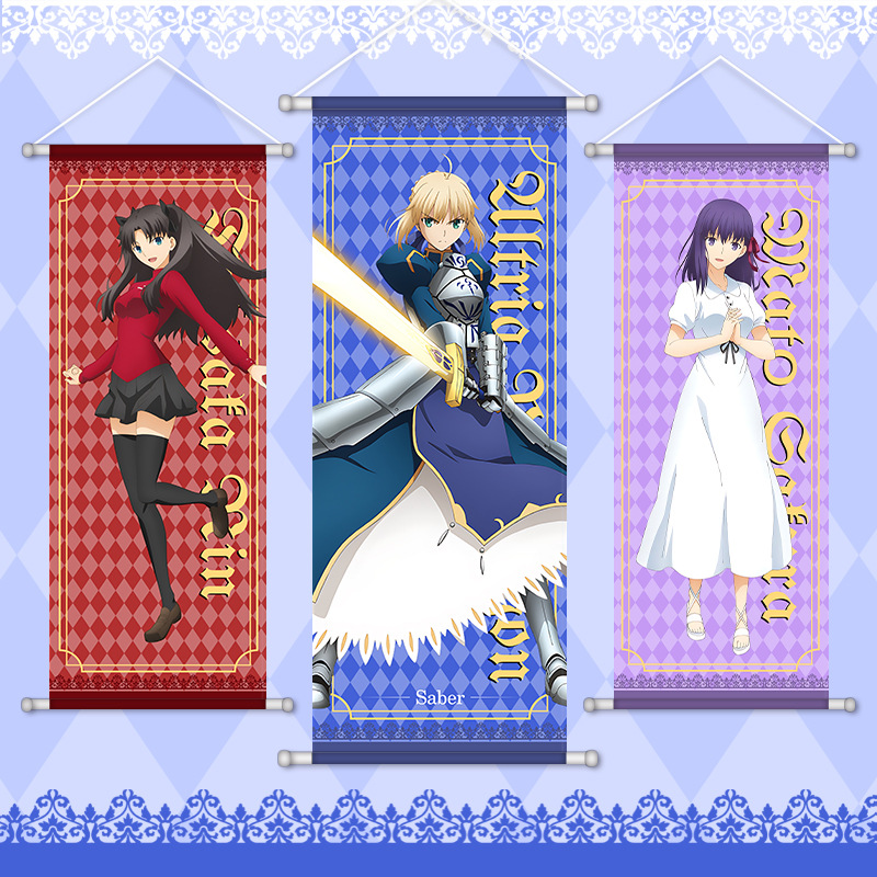 Photography Anime - โปสเตอร์แขวนผนังลายการ์ตูนอนิเมะ Fate Game ภาพวาด Altria Rin