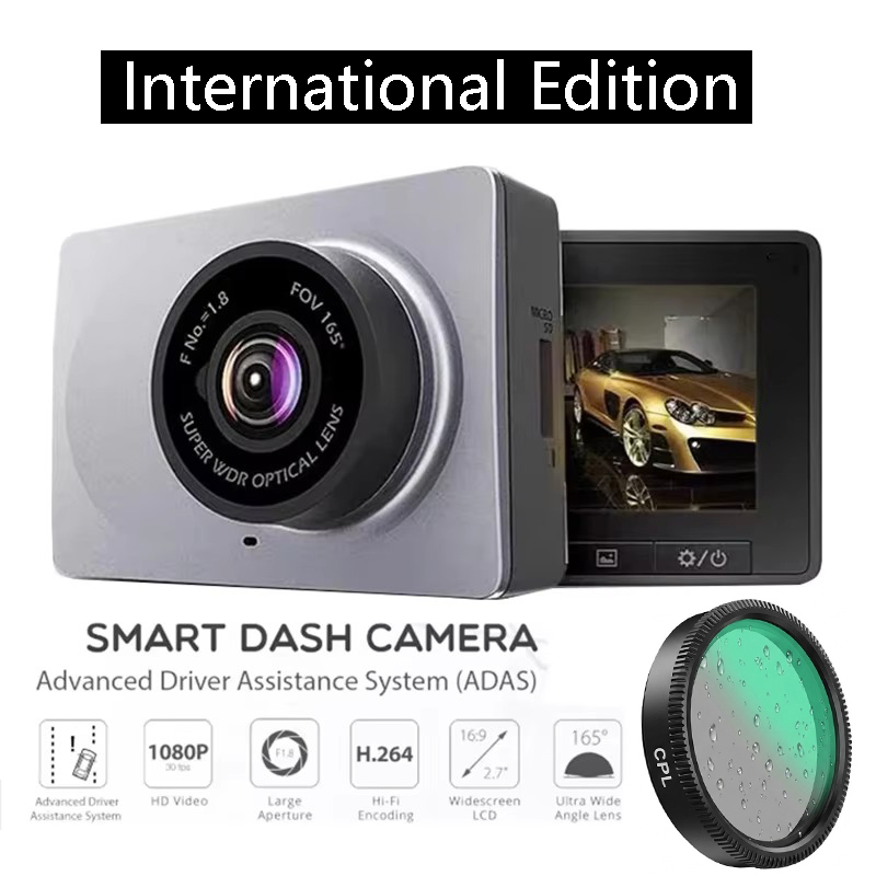 Xiaomi Photography Kit - กล้องติดรถยนต์ Xiao YI Smart Dash Cam