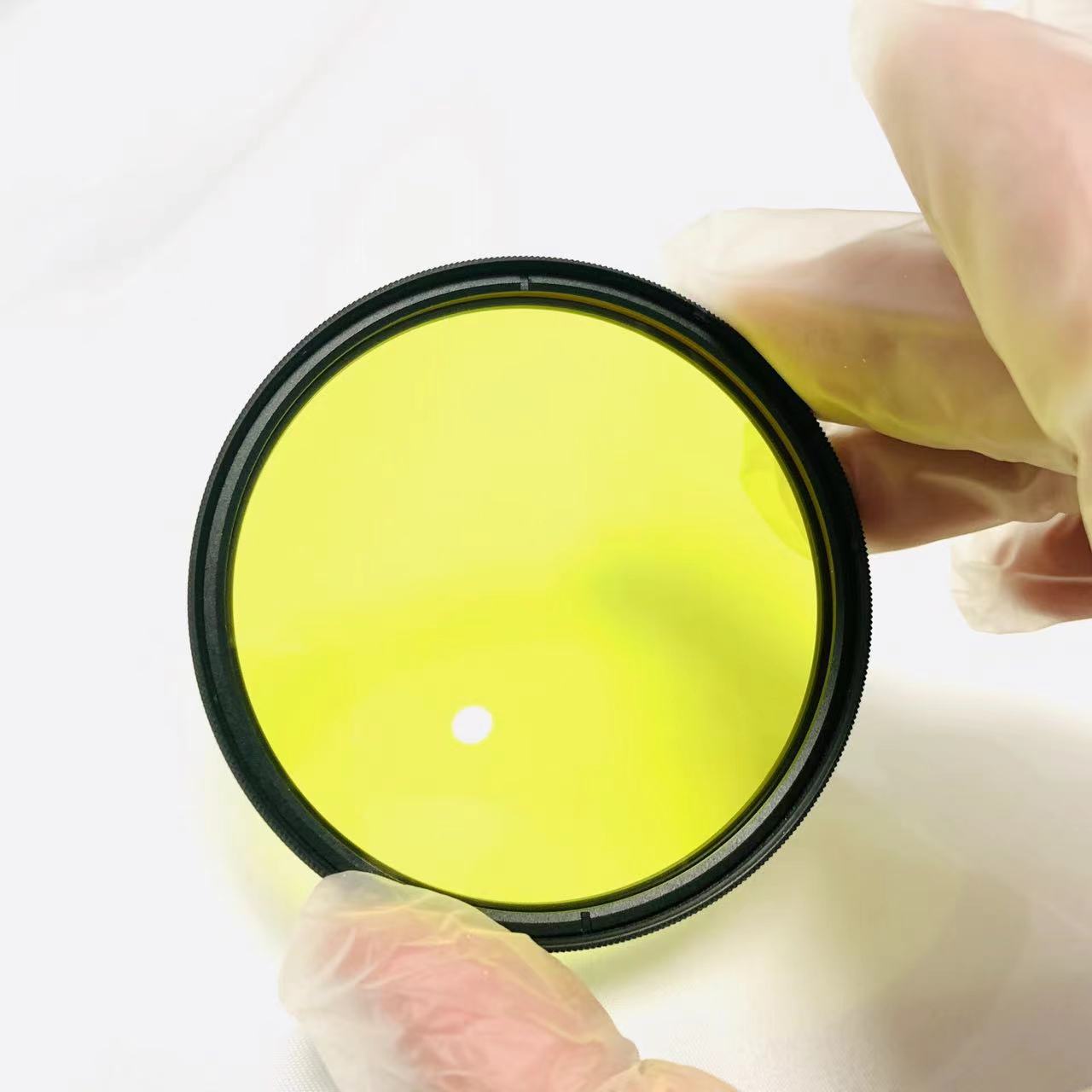 Photography Yellow Filter - หลายขนาด77มม.เลนส์470nm สีเหลืองแสงไฟสีกรอง JB470สำหรับกล้องถ่ายรูป