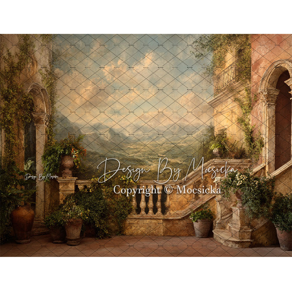 Photography Fine Art - ภาพวาดสีน้ำมันโมซซิกก้า ฉากหลังถ่ายภาพทิวทัศน์ป่าในยุโรป ท้องฟ้า ศิลปะ ภาพถ่ายเด็ก ภาพถ่ายทารกแรกเกิด