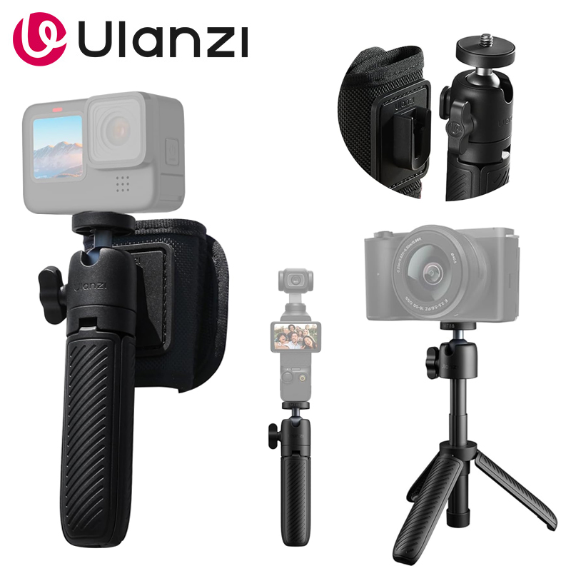 Xiaomi Photography Kit - ขาตั้งกล้องเซลฟี่ Ulanzi MT88 แบบมินิ พร้อมคลิปหนีบกระเป๋า สำหรับกล้องแอคชั่น
