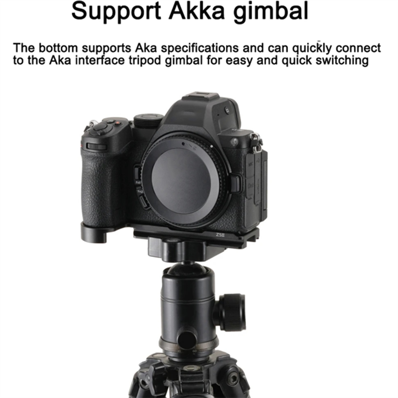 Camera Tripod Carbon - A73E-ขาตั้งกล้องฐานแผ่นสําหรับ Nikon Z5II กล้อง Quick Release