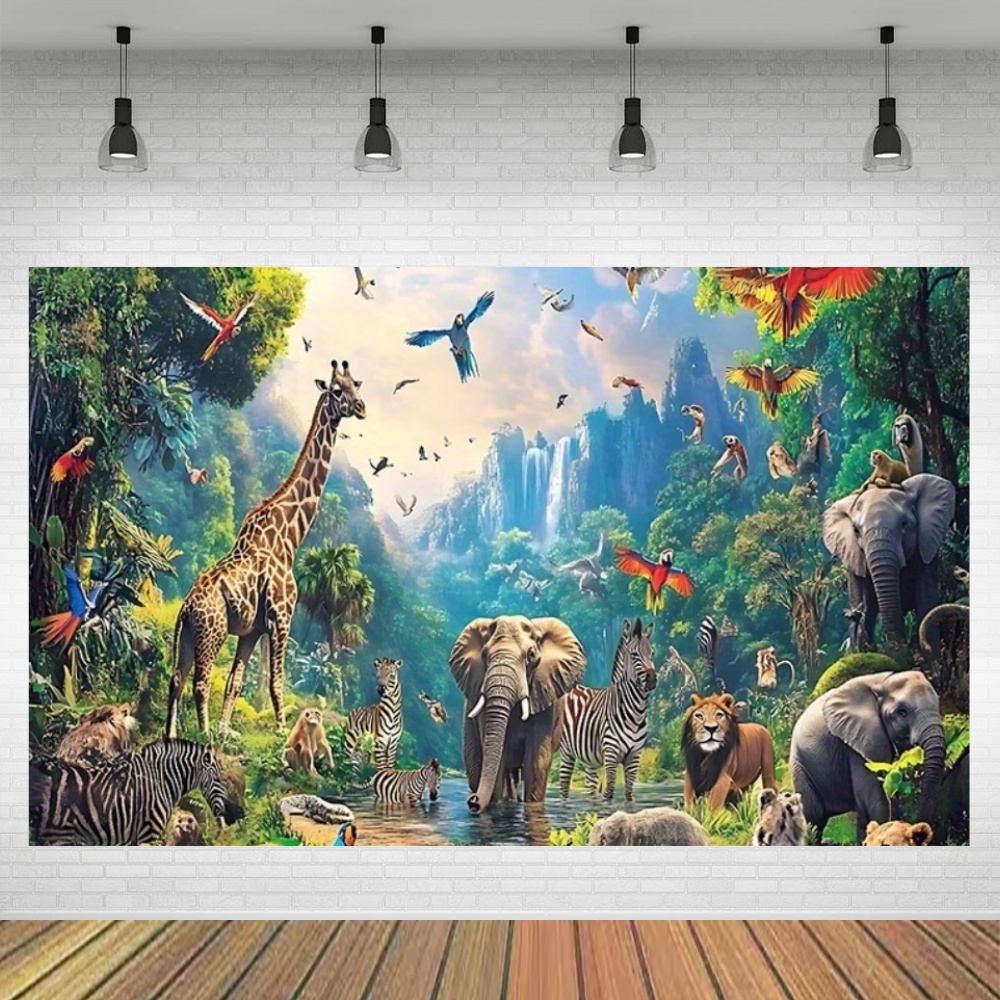 การผจญภัยในป่า ธีมปาร์ตี้สัตว์ - Photography Zoo บทวิจารณ์และราคา