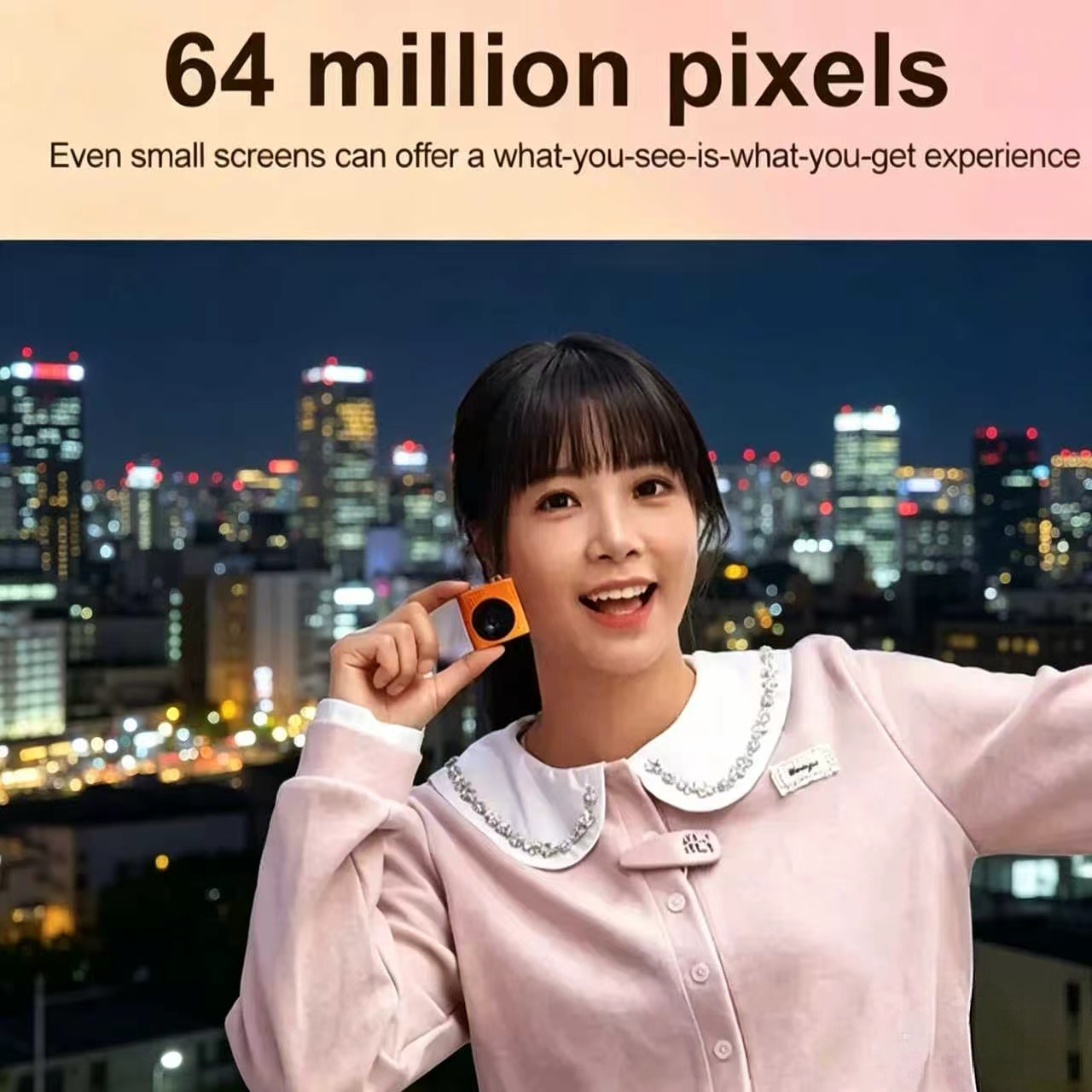 กล้องขนาดเล็ก 64MP ซูมดิจิตอล  - Photography Ratio บทวิจารณ์และราคา