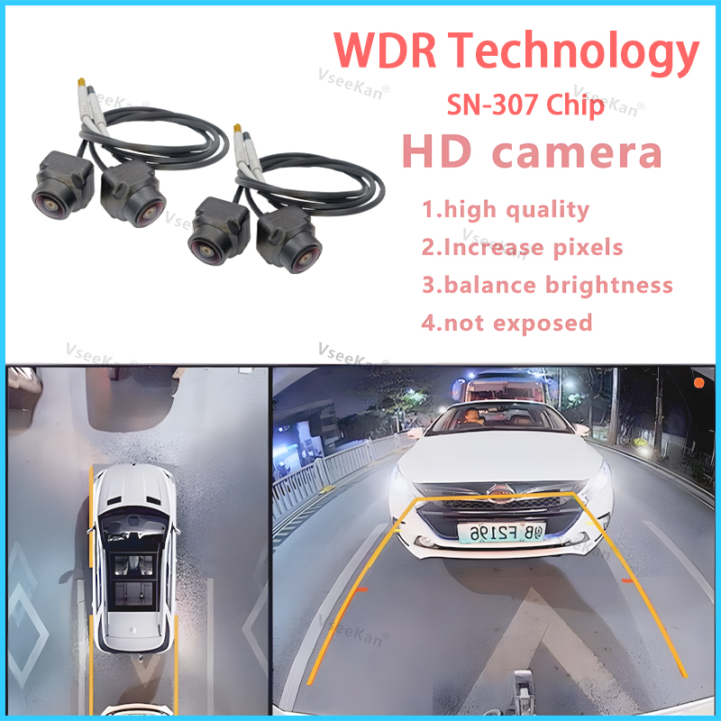 8K AHD 1080P 720P 3D รถ 360 กล - Photography Ratio บทวิจารณ์และราคา