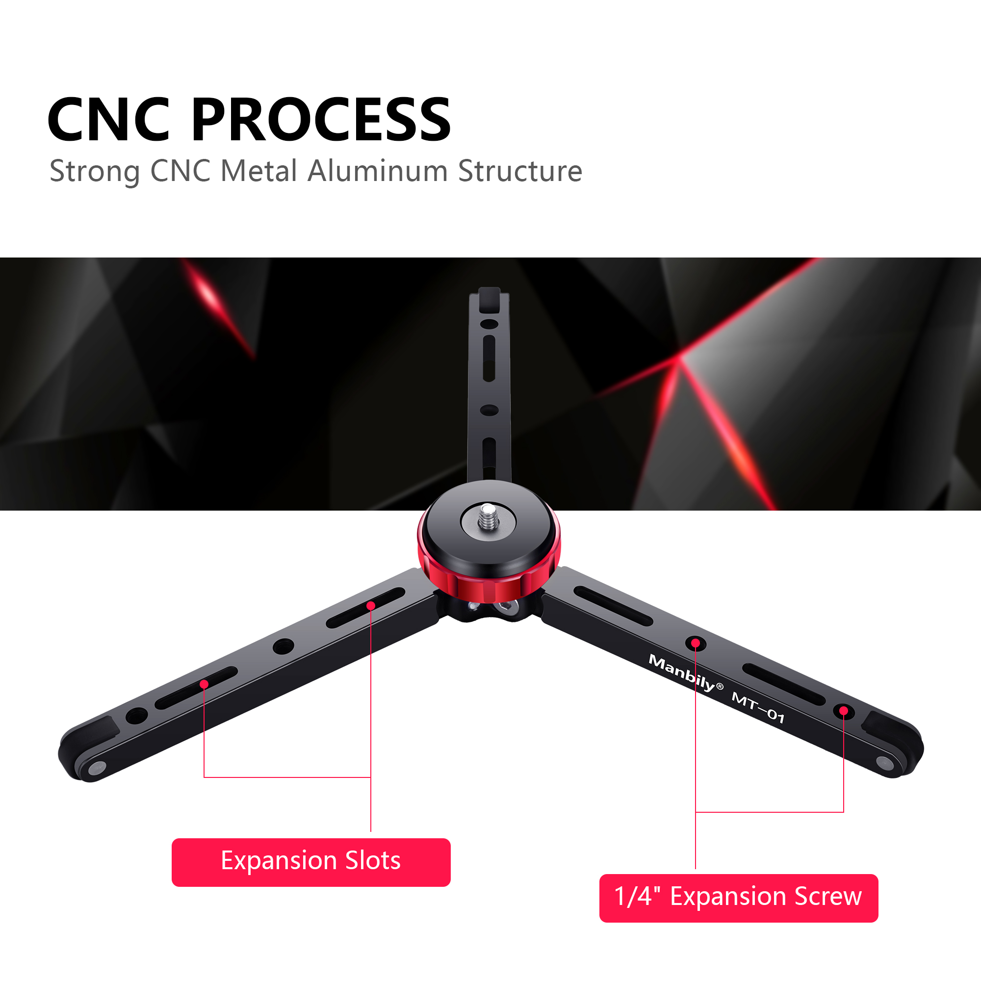 ขาตั้งกล้องอลูมิเนียม Manbily  - Camera Tripod Carbon บทวิจารณ์และราคา