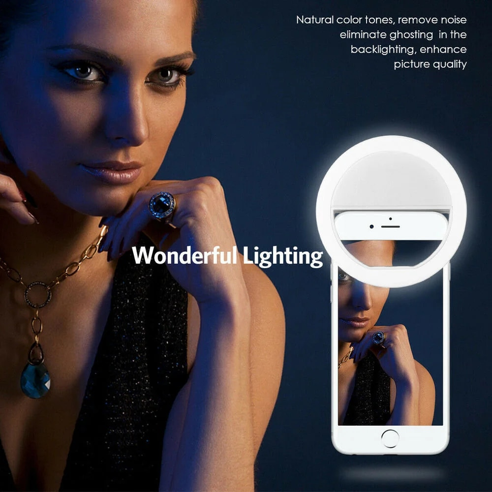 ไฟเซลฟี่ LED แบบพกพา ชาร์จผ่าน - Photography Lighting บทวิจารณ์และราคา