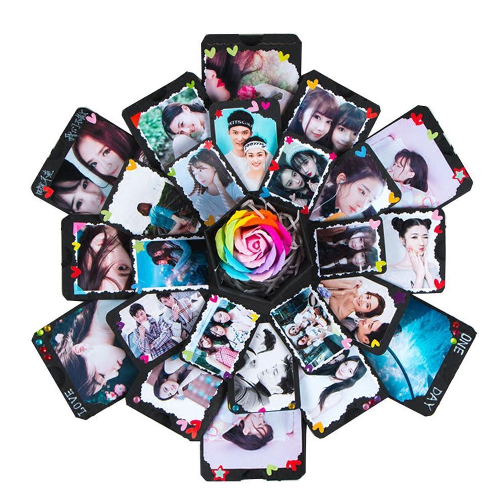 DIY ระเบิดอัลบั้มรูปของขวัญกล่ - Photographic Memory บทวิจารณ์และราคา