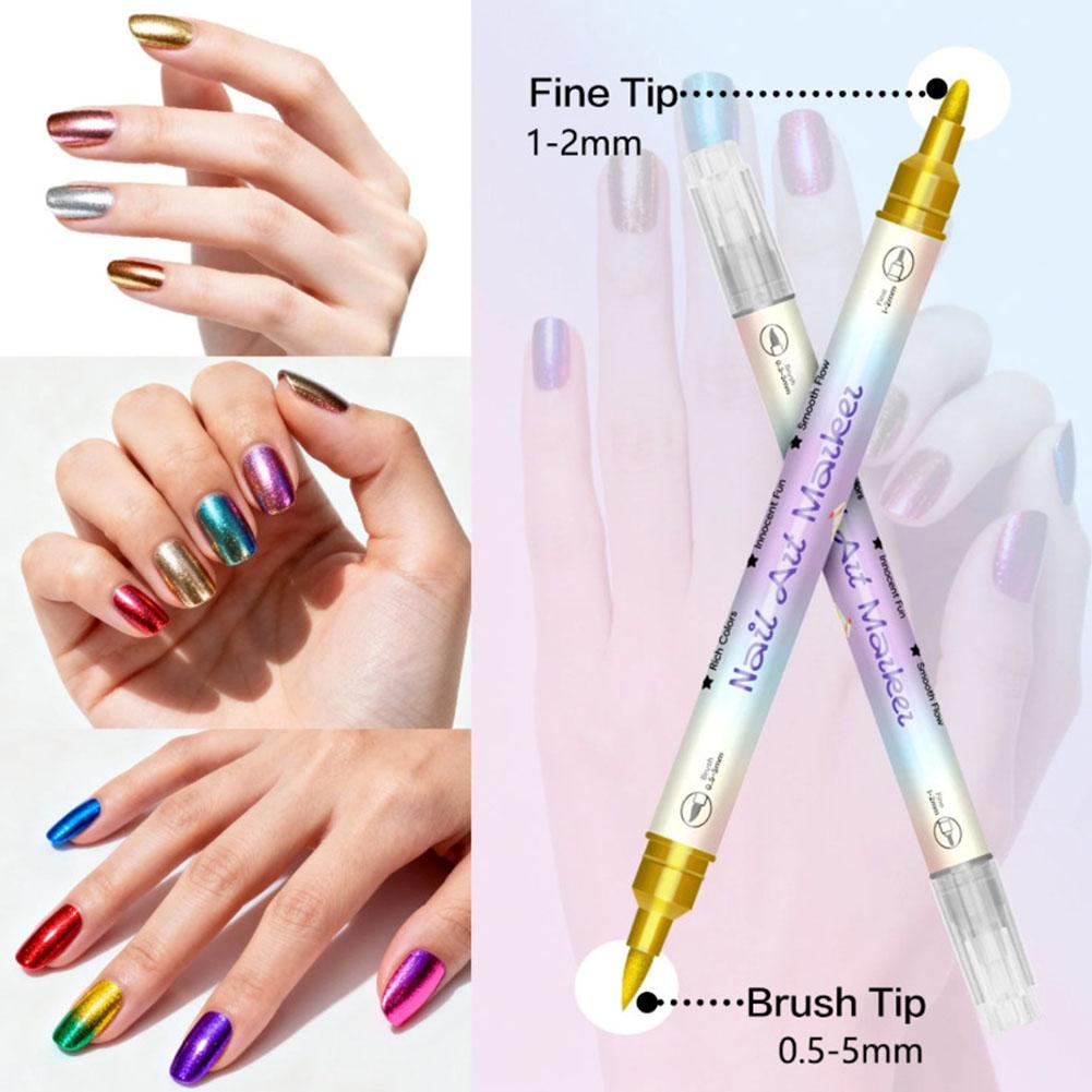 ปากกาเพ้นท์เล็บ 12/24 สี หัวคู - Photography Fine Art บทวิจารณ์และราคา
