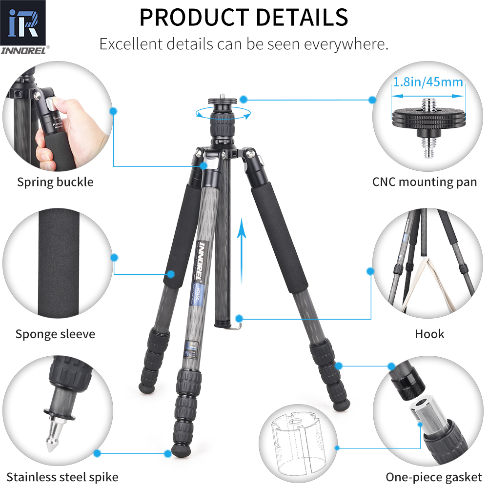 Multi-Function ขาตั้งกล้องคาร์ - Camera Tripod Carbon บทวิจารณ์และราคา