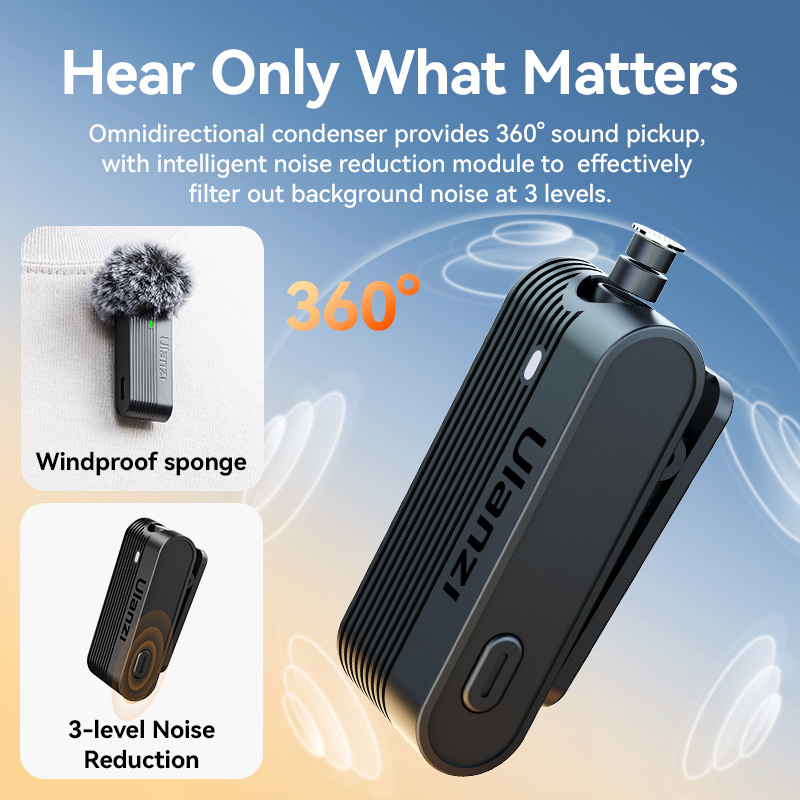 Ulanzi A100 ไมโครโฟนสมาร์ทโฟนไ - Xiaomi Photography Kit บทวิจารณ์และราคา