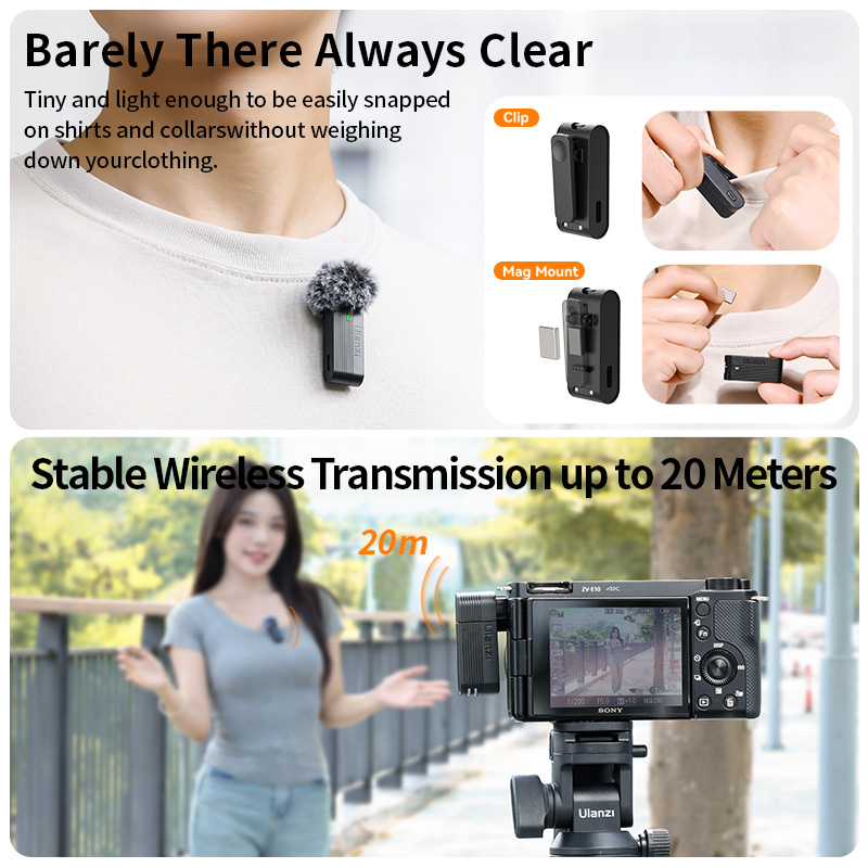 Ulanzi A100 ไมโครโฟนสมาร์ทโฟนไ - Xiaomi Photography Kit บทวิจารณ์และราคา
