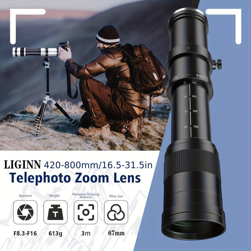 เลนส์ซูมเทเลโฟโต้ขนาดกลาง 420- - Photography Ratio บทวิจารณ์และราคา
