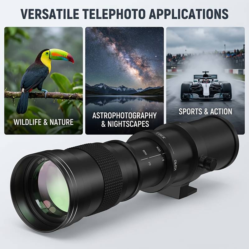 เลนส์ซูมเทเลโฟโต้ขนาดกลาง 420- - Photography Ratio บทวิจารณ์และราคา