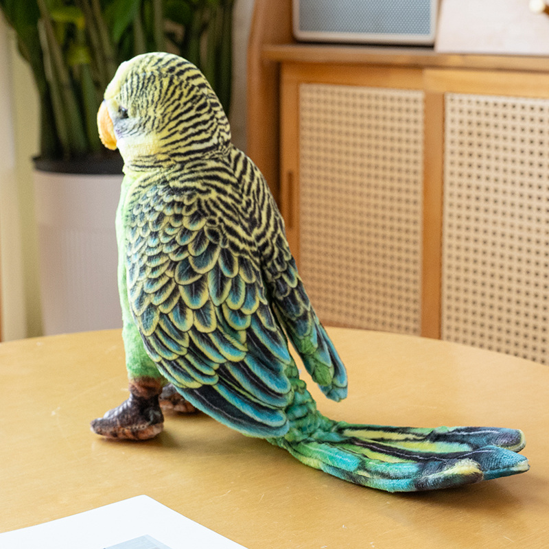 ตุ๊กตาพาร็อตนุ่มฟูเหมือนจริง ข - Photography Zoo บทวิจารณ์และราคา
