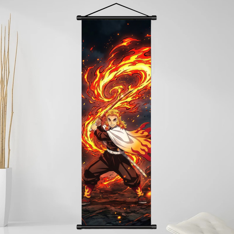 ผ้าพิมพ์ลายอนิเมะ Demon Slayer - Photography Anime บทวิจารณ์และราคา