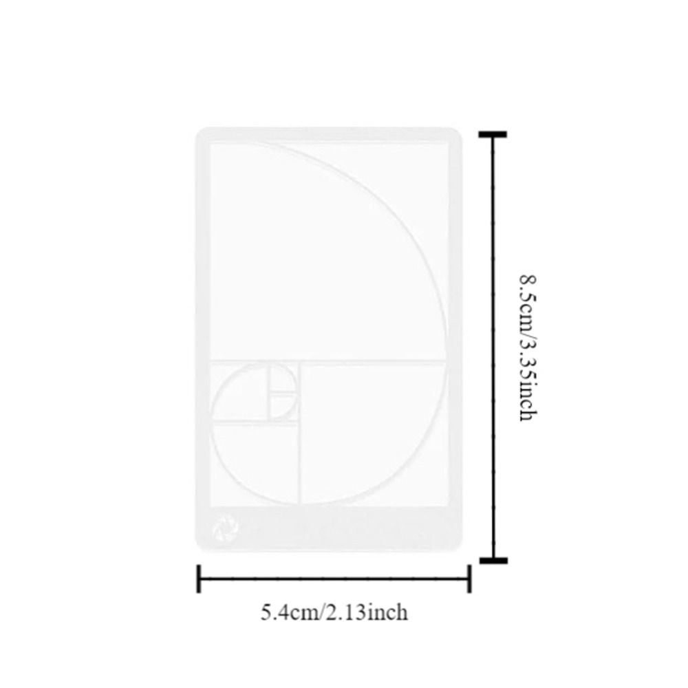 ช่องมองภาพไม้บรรทัดอัตราส่วนทอ - Photography Ratio บทวิจารณ์และราคา