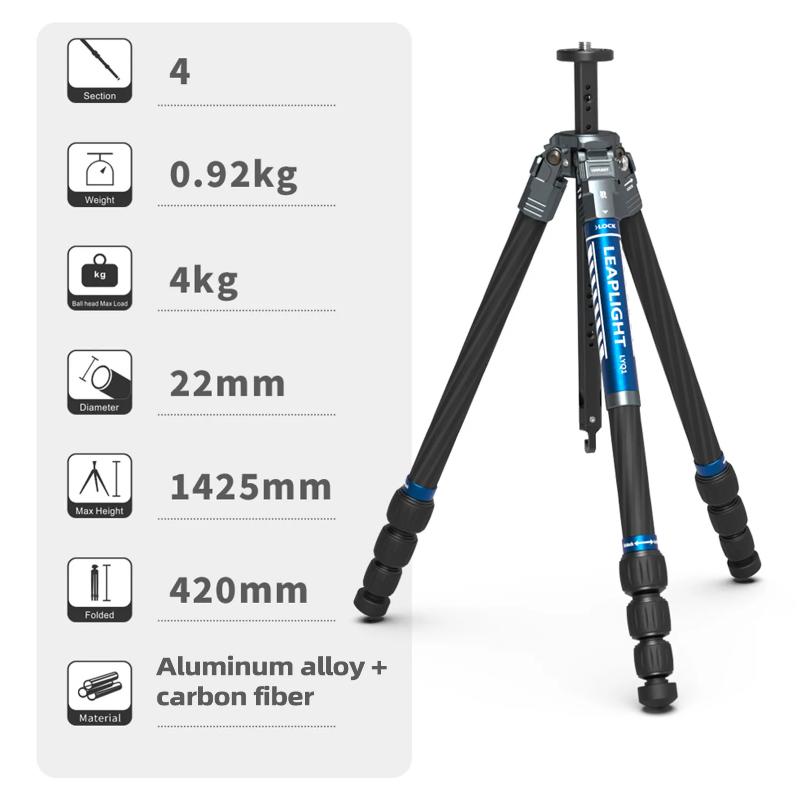 LEAPLIGHT ขาตั้งกล้องคาร์บอนไฟ - Camera Tripod Carbon บทวิจารณ์และราคา
