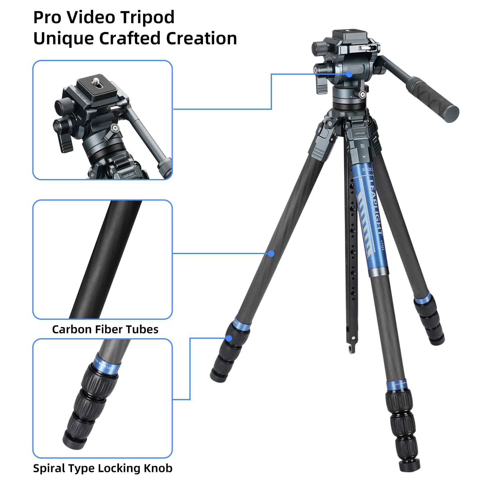 LEAPLIGHT ขาตั้งกล้องคาร์บอนไฟ - Camera Tripod Carbon บทวิจารณ์และราคา