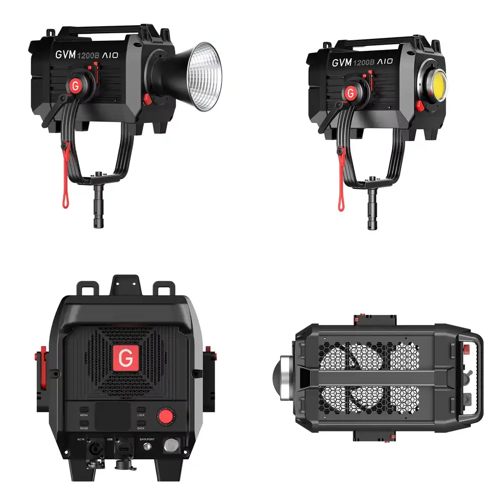 ไฟสปอตไลท์วิดีโอ GVM SD1200B A - Photography Lighting บทวิจารณ์และราคา