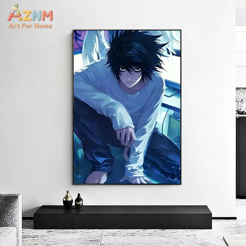 AZNM เดธโน้ต ตัวละครอนิเมะ แอล - Photography Anime บทวิจารณ์และราคา