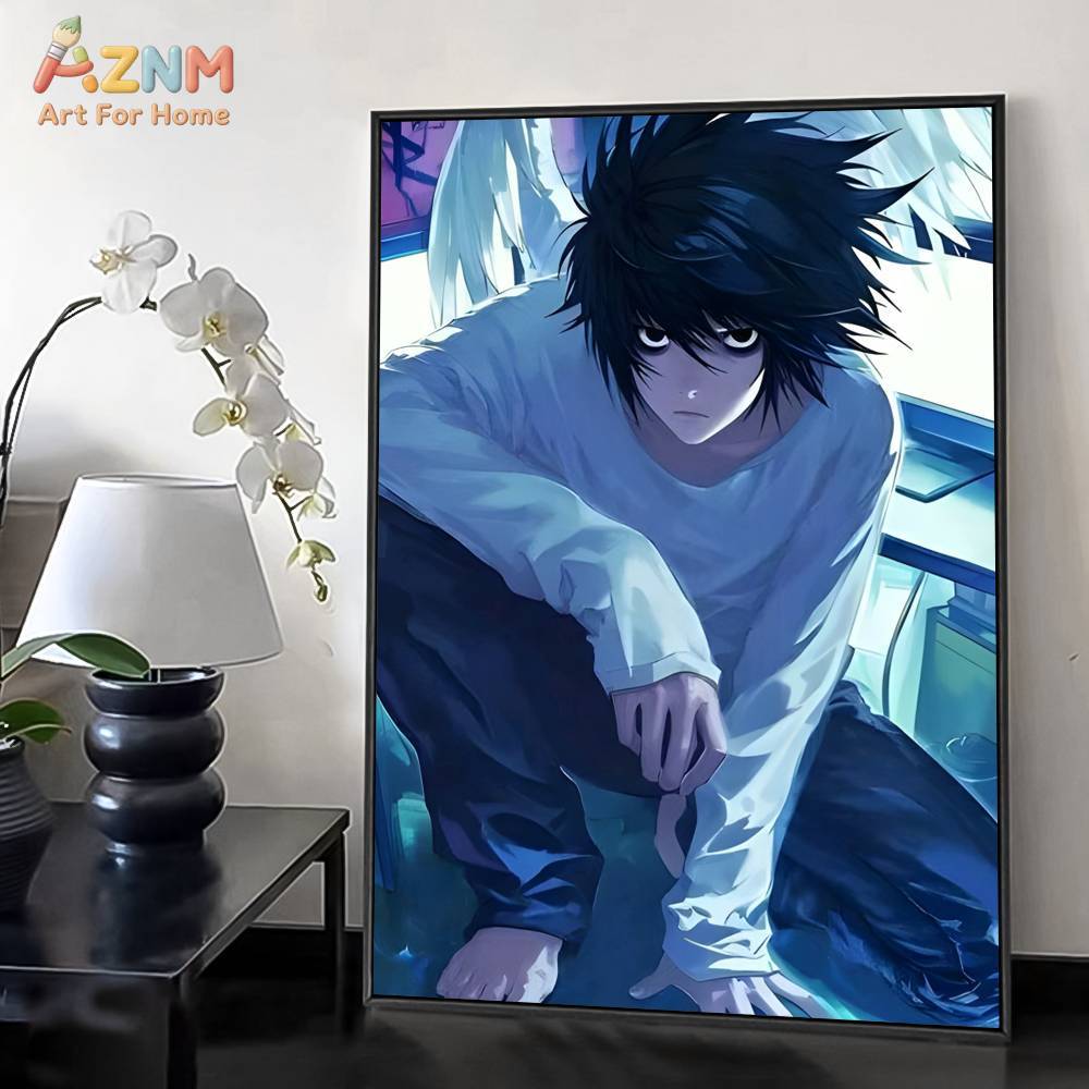 AZNM เดธโน้ต ตัวละครอนิเมะ แอล - Photography Anime บทวิจารณ์และราคา
