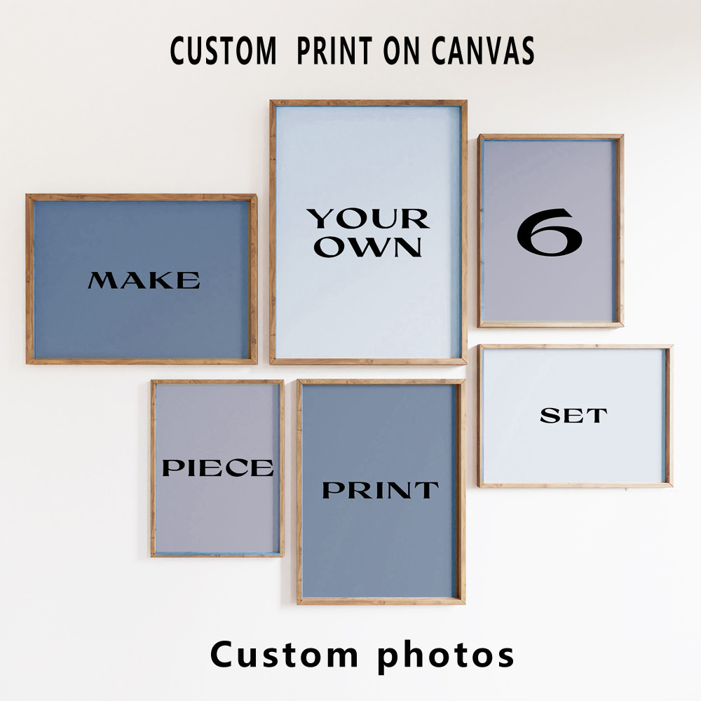 6 ชิ้น/ชุด ภาพพิมพ์บนผ้าใบแบบก - Photography Interior บทวิจารณ์และราคา