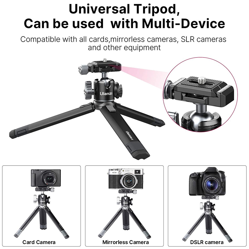 Ulanzi MT-24 Vlog Liteขาตั้งกล - Camera Tripod Carbon บทวิจารณ์และราคา