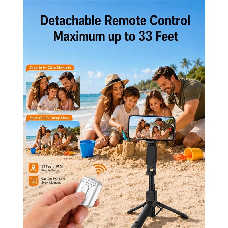 B04C-รีโมทไร้สายและด้ามจับตามห - Camera Tripod Carbon บทวิจารณ์และราคา